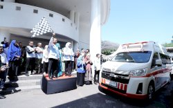 Gubernur Sulsel Luncurkan MICU, Rumah Sakit Berjalan Pertama dengan Fasilitas Operasi