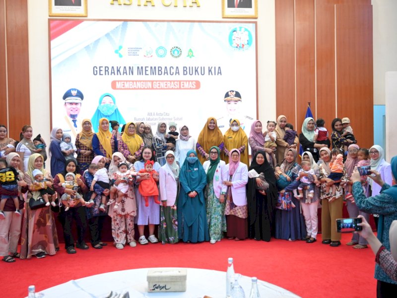 TP PKK Sulsel - IDAI Gaungkan Gerakan Cinta Buku KIA dalam Peringatan Hari Anak Nasional 2025
