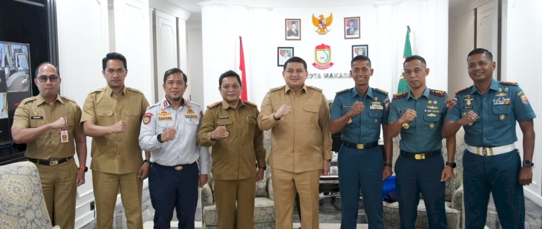 Makassar Siap Jadi Tuan Rumah Transit Akhir Pelayaran KJK 2025, Wali Kota Sambut Audiensi TNI AL