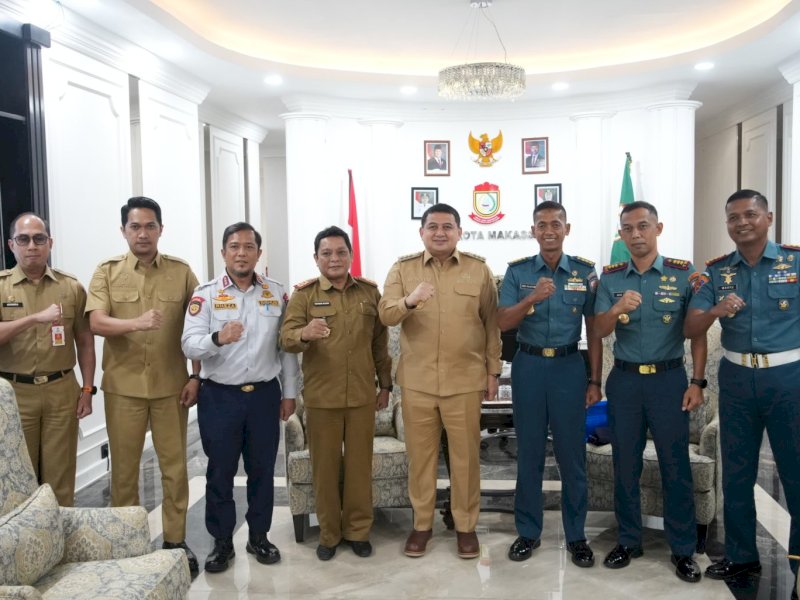 Makassar Siap Jadi Tuan Rumah Transit Akhir Pelayaran KJK 2025, Wali Kota Sambut Audiensi TNI AL