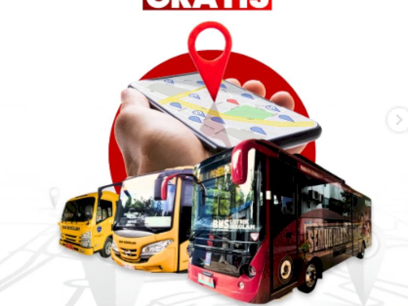 Dishub Makassar Unggah Rute Bus Sekolah Gratis, Orang Tua dan Pelajar Kini Lebih Mudah Mengakses Informasi