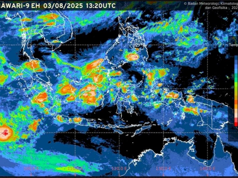 Prakiraan Cuaca Sejumlah Kota di Indonesia Hari ini
