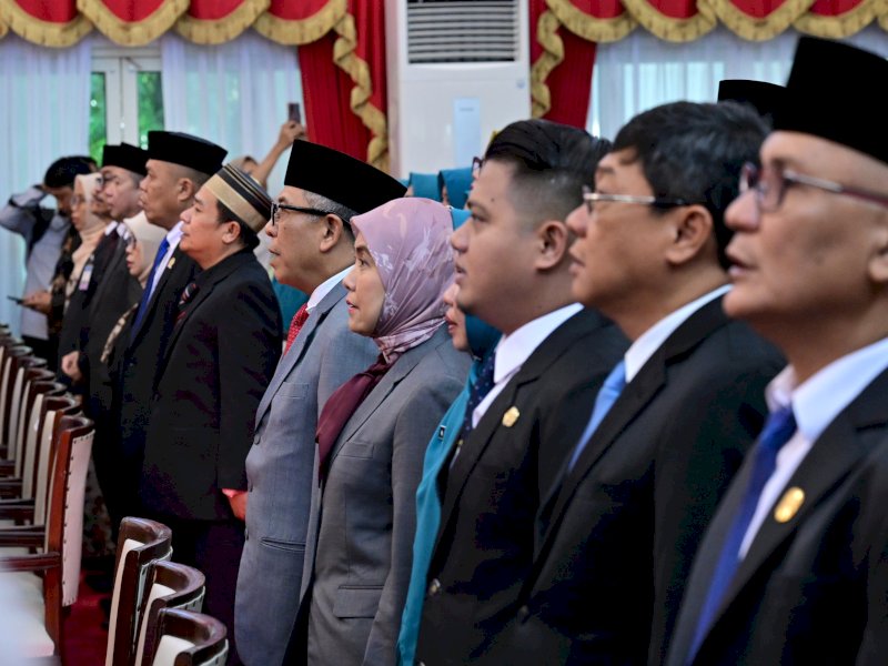 Aliyah Mustika Ilham Hadiri Pelantikan Wali Kota dan Wakil Wali Kota Palopo Periode 2025–2030