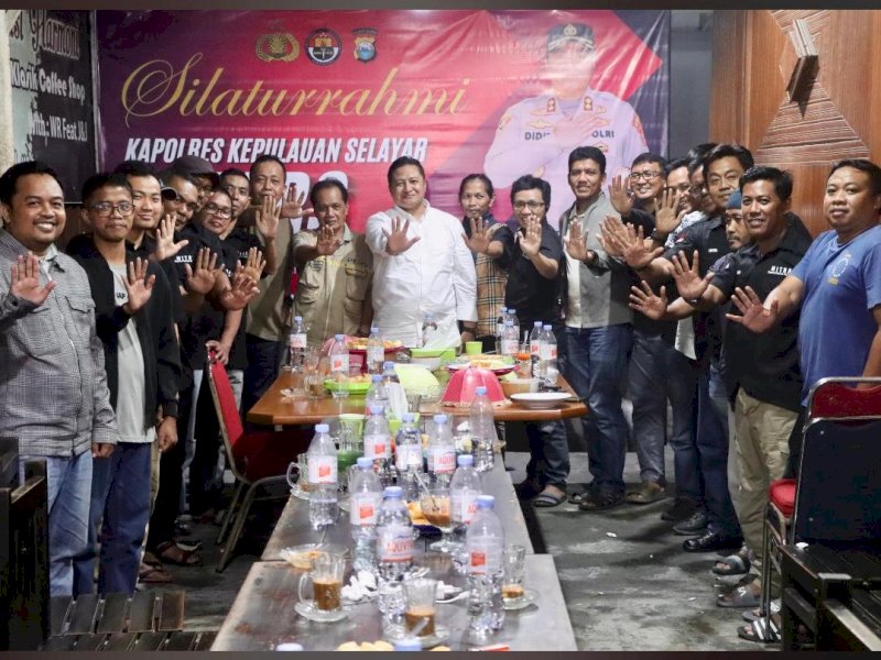 Kapolres AKBP Didid Imawan Ajak Insan Pers Bersinergi Dukung Program Pemerintah