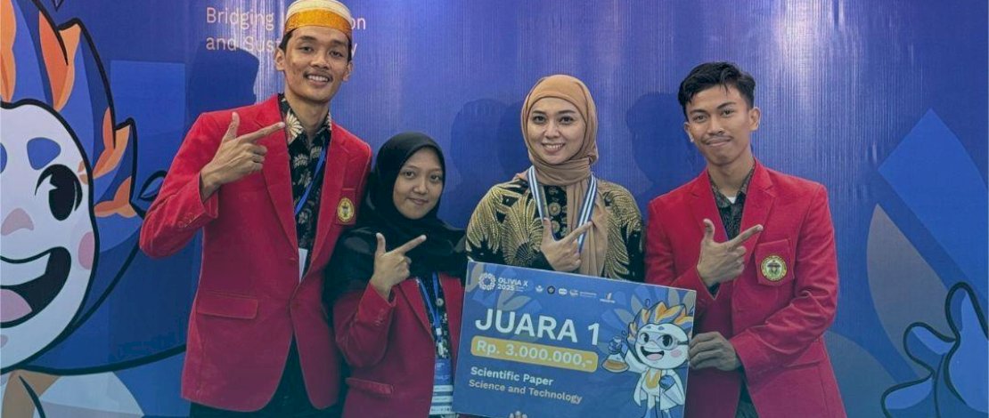 Telur Asin Beraroma Pandan Antar Unhas Raih Juara 1 Nasional di OLIVIA X 2025