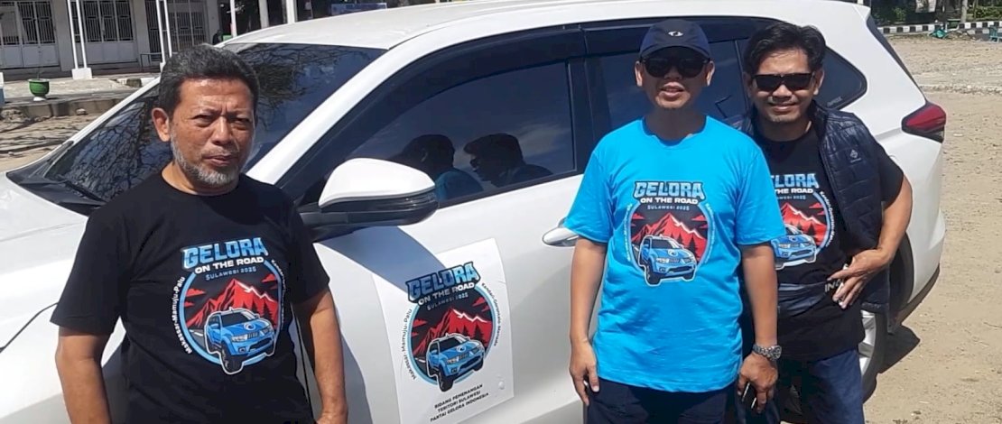 Bidang Pemenangan Teritori (Pemter) Sulawesi Partai Gelombang Rakyat Indonesia (Gelora) menggelar agenda bertajuk “Gelora On The Road