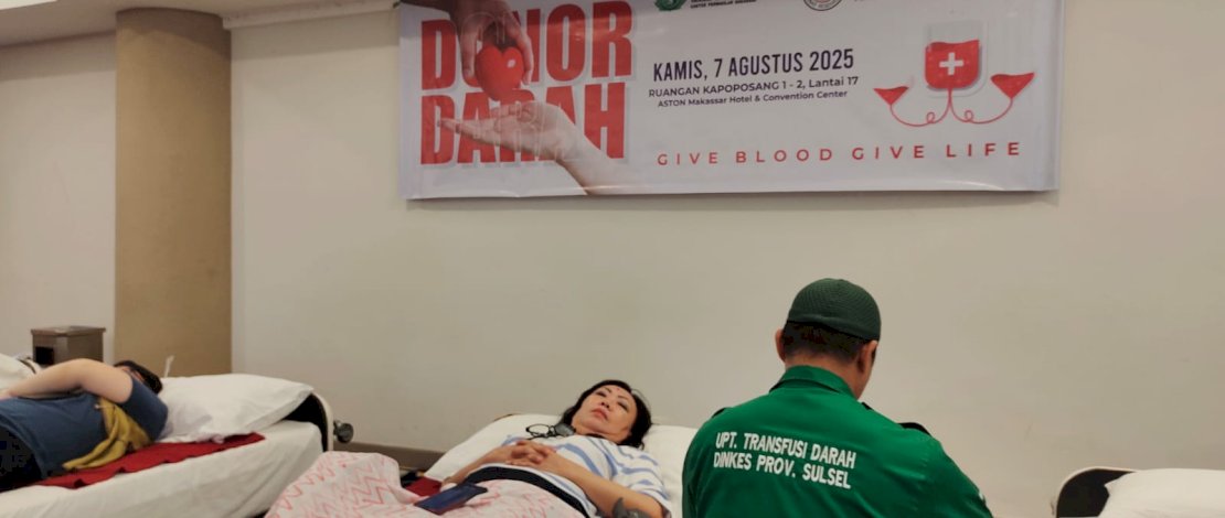 Aston Makassar Kembali Gelar Donor Darah: 115 Kantong Terkumpul, Bukti Nyata Kepedulian Sosial