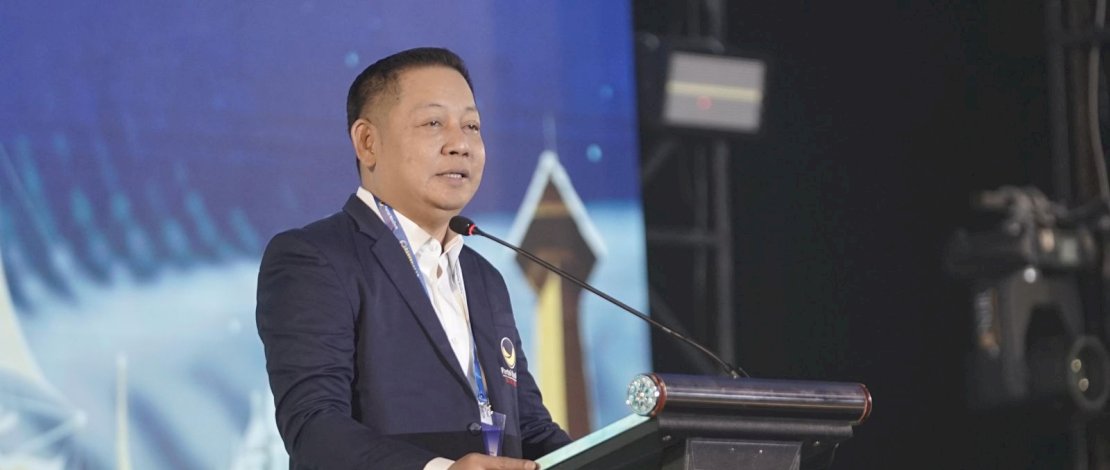 Ketua Panitia Rakernas NasDem, Rusdi Masse 