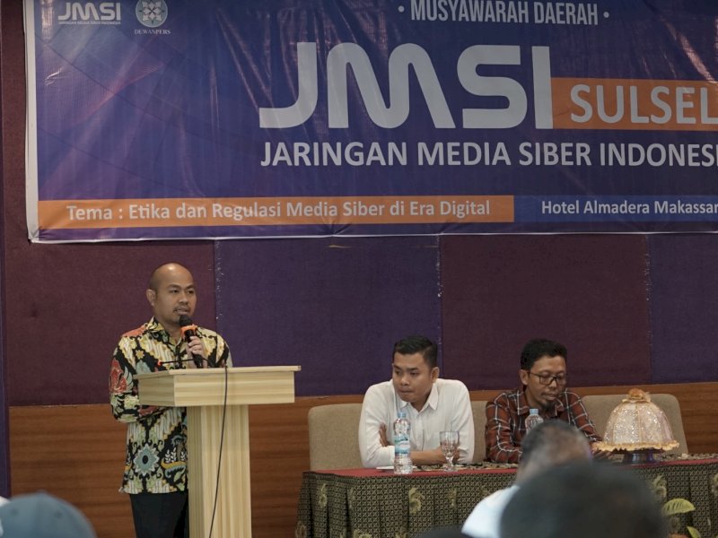 Dihadiri Diskominfo Sulsel dan Makassar, Musda JMSI Sulsel Bahas Kolaborasi Pemerintah–Media
