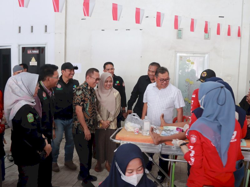 HUT ke-80 RI di Takalar, Khitanan Massal dan Donor Darah Wujud Nyata Kepedulian Pemerintah
