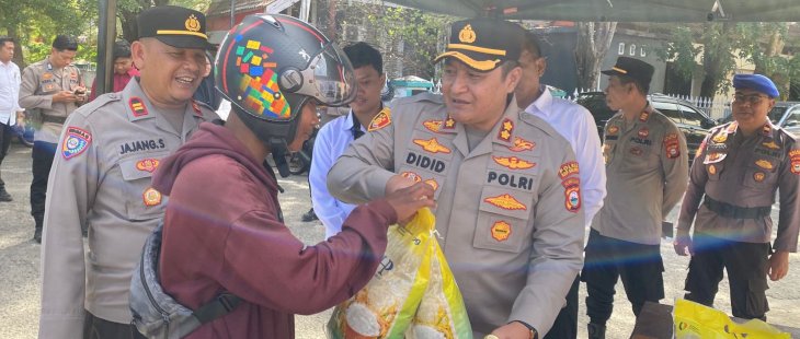 Cek Kualitas Beras SPHP di GPM, Kapolres Didid Imawan: Tidak Ada Indikasi Oplosan