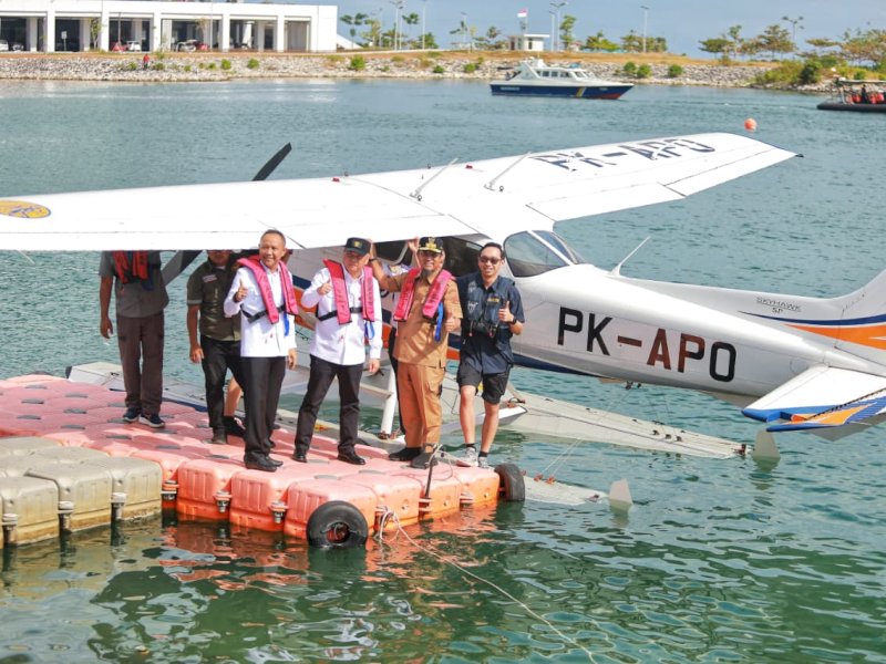 Menhub Sebut Water Aerodrome Sulsel Strategis untuk Pariwisata dan Layanan Darurat