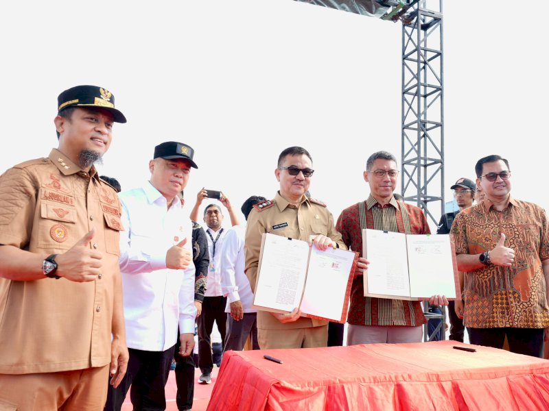 Pemprov Sulsel dan Maskapai Teken MoU Tentang Seaplane dan Subsidi Penerbangan