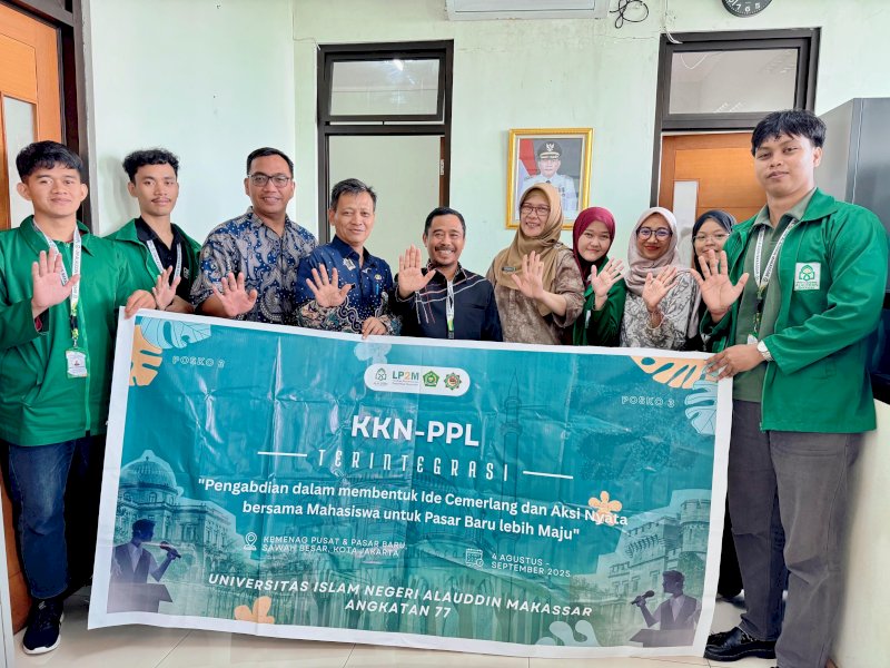 Jalani KKN di Jakarta, 45 Mahasiswa FDK UIN Bisa Beri Kontrobusi Nyata