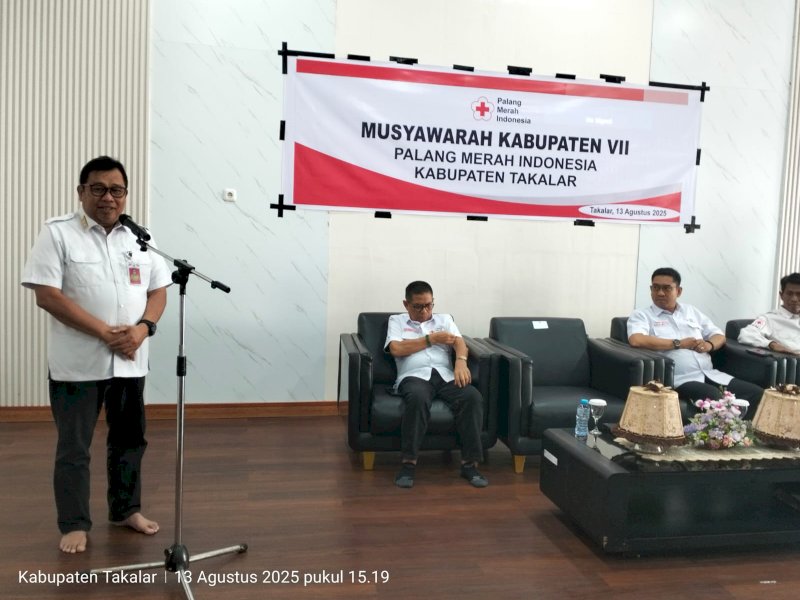 Bupati Takalar Daeng Manye Terpilih Aklamasi Pimpin PMI, Siap Majukan Misi Kemanusiaan