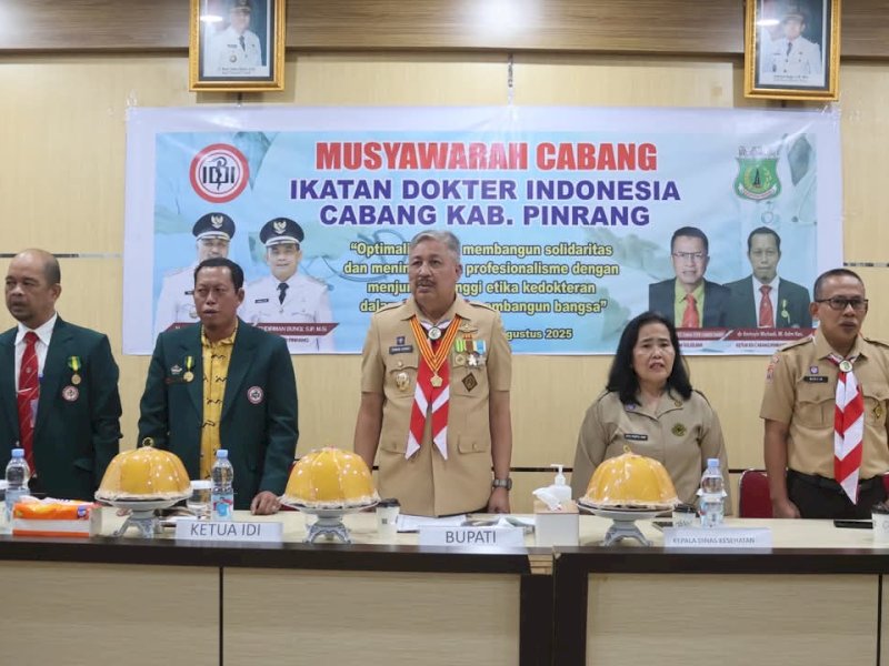 Muscab IDI, Bupati Pinrang Berharap Peningkatan Kualitas Pelayanan Untuk Masyarakat