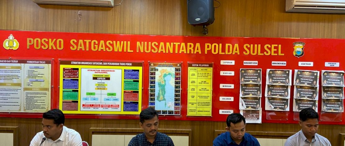 Gelar perkara yang dilaksanakan di Aula Ditreskrimsus Polda Sulsel, Kamis, 14 Agustus 2025.