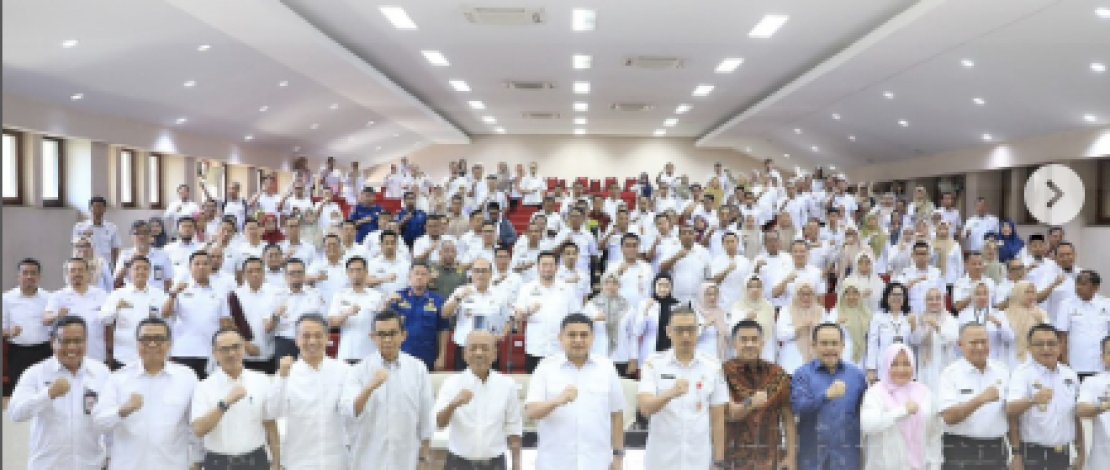 Kadis Sosial Ikut Bahas Strategi APBD Kota Makassar di Rapat Monev Triwulan II