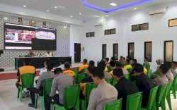 Personel Polres Selayar Diingatkan Bahaya Merokok, Beresiko Terkena Penyakit TBC