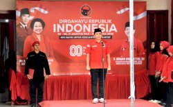 Jadi Irup Upacara 17 Agustus di PDIP Sulsel, Rudy P. Goni Tegaskan: Tanpa Persatuan, Indonesia Takkan Merdeka