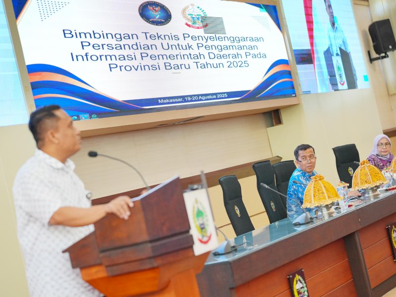 ASN Sulsel Dibekali Jurus Baru Lawan Serangan Siber
