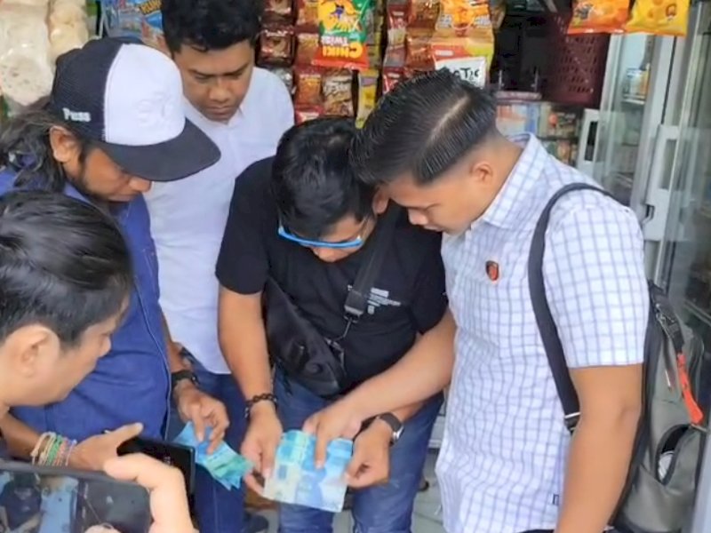Top Up Dana Pakai Uang Palsu, Dua Wanita di Gowa Diamankan Polisi