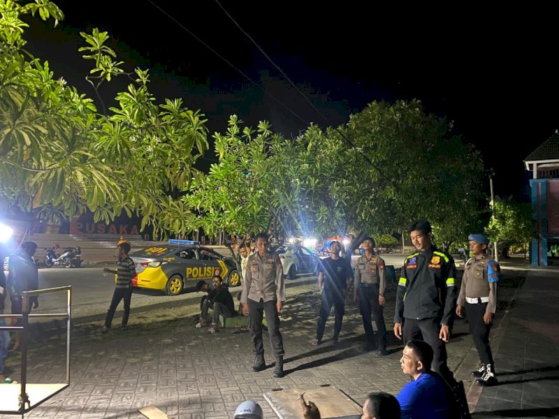 Polres Selayar Intensifkan Patroli Pasca Puncak HUT Kemerdekaan RI