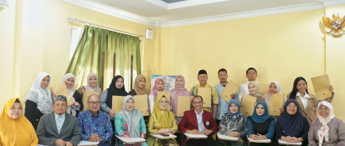 Rektor Universitas Cokroaminoto Makassar (UCM), Dr. Lukman Daris, M.Si, secara resmi melantik 15 pejabat struktural dalam lingkup universitas.