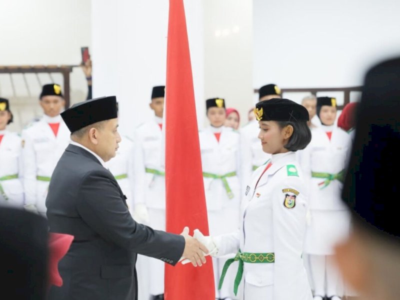 Pasukan Agra dan Satya Bertugas di HUT ke-80 RI Tingkat Kota Makassar, Ini Nama-namanya