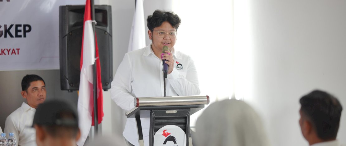 Ketua DPW PSI Sulsel, Muammar Ferirae Gandi