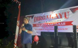 Warga RT 09/RW 03 Paccerakkang Makassar Gelar Malam Ramah Tamah HUT RI ke-80