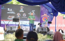 Wali kota dan Ketua TP PKK Makassar Ramaikan Fun Walk dan Launching Urban Farming di Bukit Baruga Antang