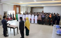 Lantik 76 Pejabat, Bupati Irwan Bachri Syam Harap Bisa Bersinergi Wujudkan Program Prioritas 