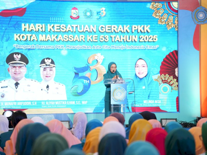Gebyar PKK Makassar Sukses, Melinda Aksa: Momen untuk Refleksi dan Dekat dengan Masyarakat