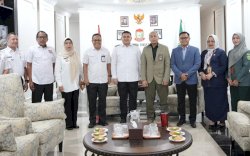Kepala Bappeda Dampingi Wali Kota Munafri Terima Kunjungan Jajaran PTUN Makassar