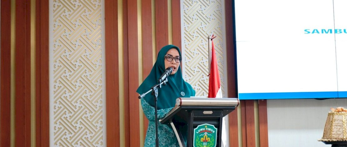 Ketua PKK Luwu Timur, dr Ani Nurbani Irwan.