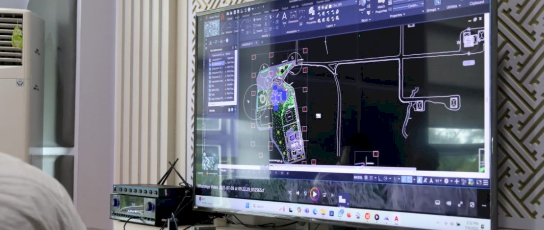 Rancangan SPAM terintegrasi yang bakal dibangun di Kabupaten Luwu Timur.