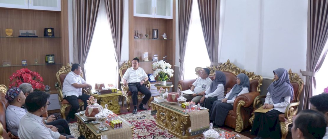 Bupati Takalar Terima Kunjungan BPK Sulsel