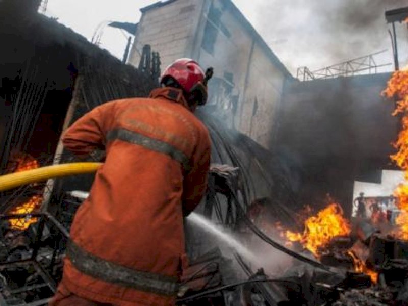 Kebakaran di Tallo, Enam Rumah Warga Hangus, 11 KK Kehilangan Tempat Tinggal