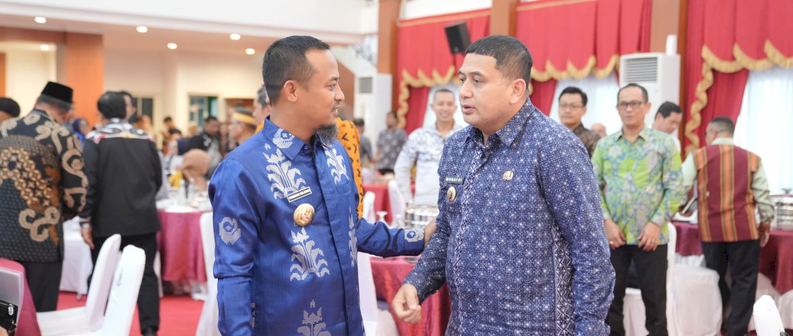 Wali Kota Makassar, Munafri Arifuddin menghadiri kegiatan penyuluhan keamanan pangan dalam rangka mendukung Program Makan Bergizi Gratis (MBG), di Rumah Jabatan Gubernur Sulawesi Selatan, Kamis, 28 Agustus 2025.
