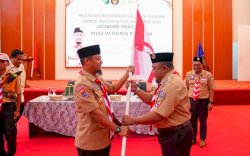 Gubernur Andi Sudirman Lepas 460 Pramuka Kontingen Sulsel ke World Muslim Scout Jamboree 2025