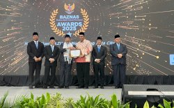 Bupati Maros Raih Baznas Award 2025 sebagai Kepala Daerah Pendukung Zakat