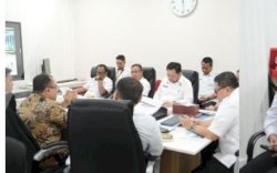 Didampingi Kepala Bappeda, Dinas PU dan BPKAD, Walkot Munafri Audiensi dengan PT Kalista Bahas Bus Listrik