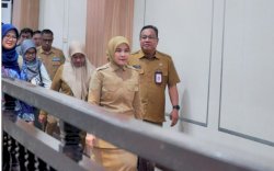 Kepala Bappeda dan Dinkes Dampingi Wawali Aliyah Hadiri Lokakarya &ldquo;Komitmen Untuk Gizi&rdquo; di Kantor Gubernur Sulsel