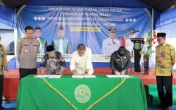 Groundbreaking Rumah Dinas Ketua PA Malili, Bupati Luwu Timur Komitmen Dukung Forkopimda 