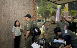 Siaga dalam Peringatan Maulid Nabi, Satpol PP Makassar Lakukan Patroli Penutupan Tempat Hiburan Malam