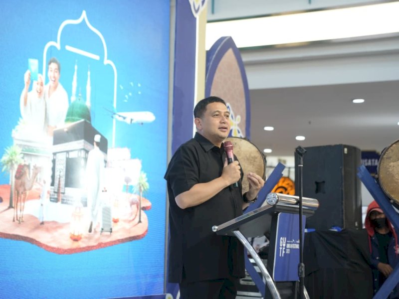 Wali Kota Makassar Dorong UMKM Lokal Masuk Paket Perjalanan Umrah di Garuda Indonesia Umrah Travel Festival 2025