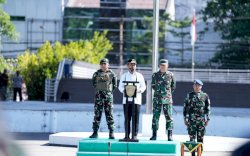 Pasca-Amankan Unjuk Rasa, Gubernur Sulsel Lepas Pasukan TNI dengan Apresiasi Tertinggi