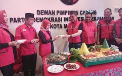 Diresmikan Ketua DPD Sulsel, DPC PDI Perjuangan Makassar Resmi Miliki Kantor Permanen