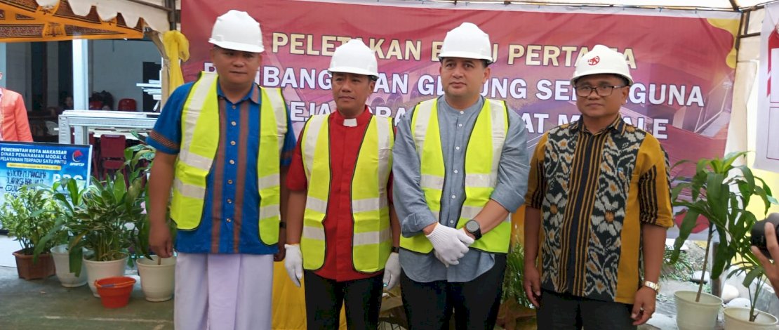 Wali Kota Makassar Tegaskan Toleransi, Hadiri Peletakan Batu Pertama Gedung Serbaguna Gereja Jemaat Masale Wali Kota Makassar Tegaskan Toleransi, Hadiri Peletakan Batu Pertama Gedung Serbaguna Gereja Jemaat Masale